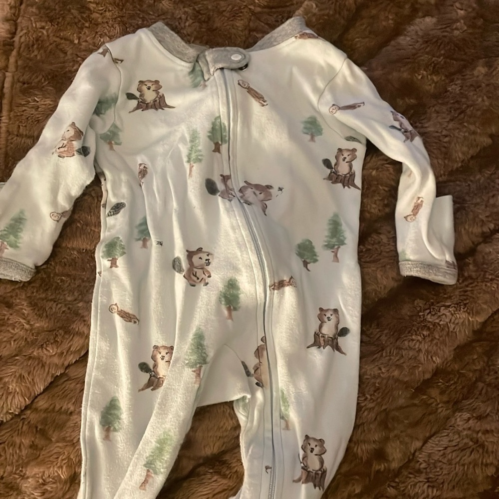 Beaver onesie